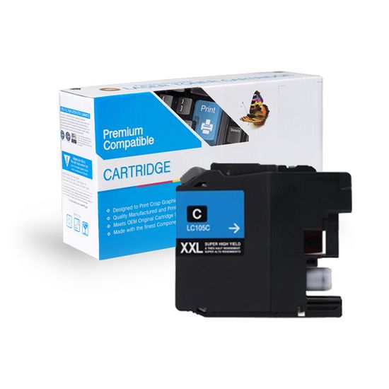 SW PREM BRT MFC-J4410DW - CYAN Compatible InkJet Ink - 1,200 page yield 1