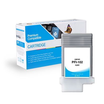 SW PREM CNM IPF500 - Cyan Compatible InkJet Ink 1
