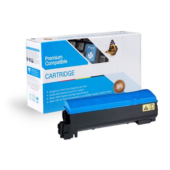 SW PREM KYO FS-C5350DN - CYAN Compatible Toner - 10,000 page yield 1