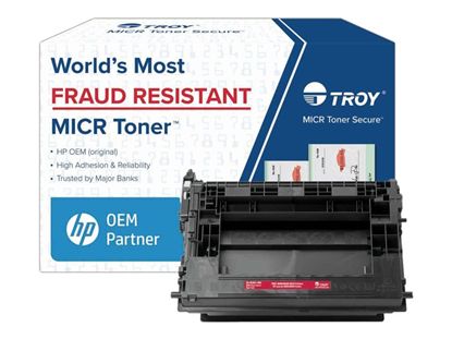 TROY/HP LASERJET M607DN - BLACK Compatible Micr Toner - 25,000 page yield 1