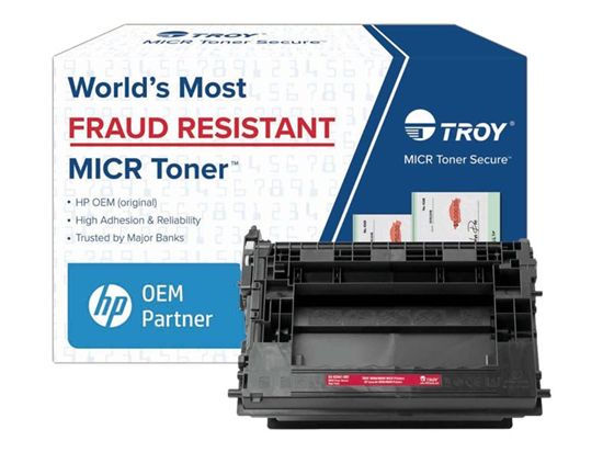 TROY/HP LASERJET M607DN - BLACK Compatible Micr Toner - 25,000 page yield 1