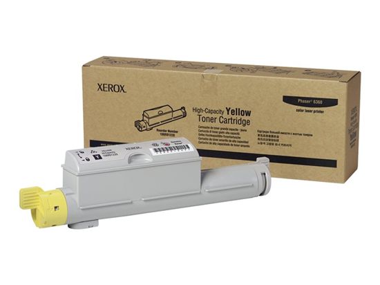 XEROX PHASER 6360 - YELLOW Toner - 12,000 page yield 1