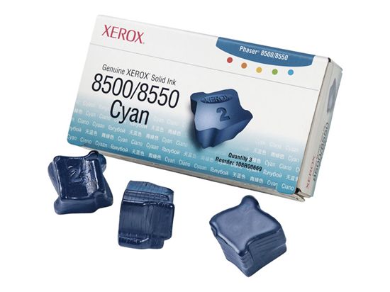 XEROX PHASER 8500 - CYAN Solid Ink - 3,000 page yield 1