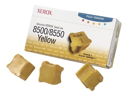XEROX PHASER 8500 - YELLOW Solid Ink - 3,000 page yield 1