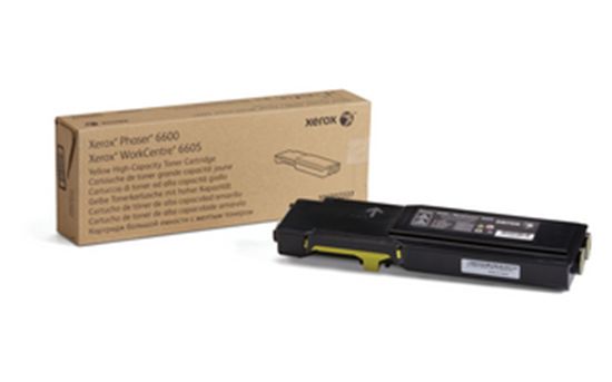 XEROX PHASER 6600 - YELLOW Toner - 6,000 page yield 1