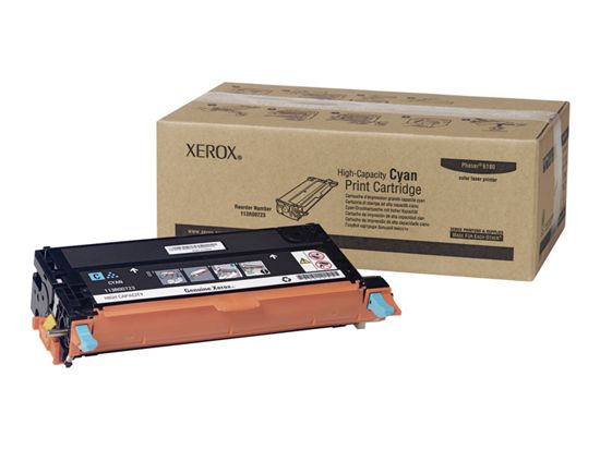 XEROX PHASER 6180 - CYAN Toner - 6,000 page yield 1