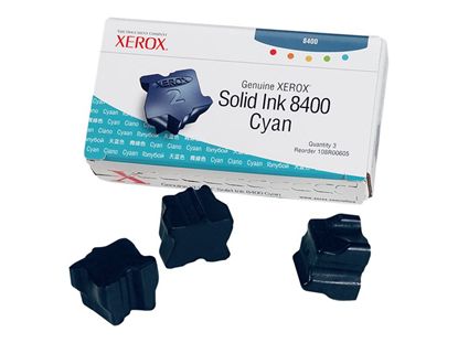 XEROX PHASER 8400 - CYAN Solid Ink - 3,400 page yield 1