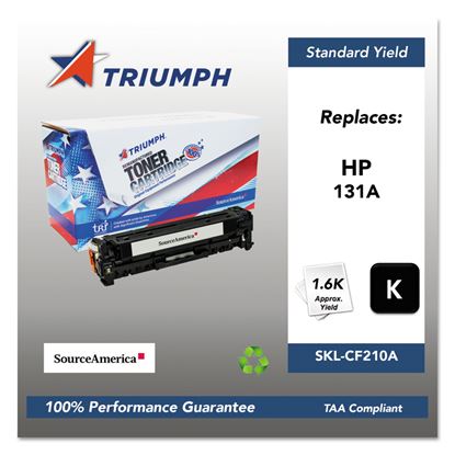751000NSH1397 Remanufactured CF210A (131A) Toner, 1,500 Page-Yield, Black 1