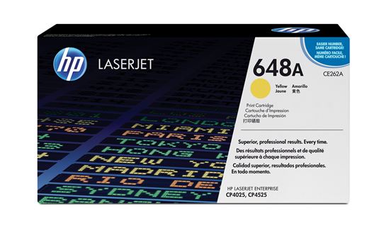 HP 648A Yellow Original LaserJet Toner Cartridge 1