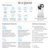 HP LaserJet Enterprise M634z Wireless Multifunction Black and white Printer, Copier, Scanner; Duplex 4