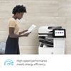 HP LaserJet Enterprise M634z Wireless Multifunction Black and white Printer, Copier, Scanner; Duplex 12