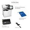 HP LaserJet Enterprise M636fh Multifunction Black and white Printer, Ethernet Only; Copier, Scanner 6