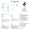 HP LaserJet Enterprise Flow LaserJet Enterprise M635z Multifunction Black and white Printer, Ethernet Only; Copier, Scanner 4