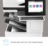 HP LaserJet Enterprise Flow LaserJet Enterprise M635z Multifunction Black and white Printer, Ethernet Only; Copier, Scanner 12