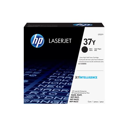 HP 37Y Extra High Yield Black Original LaserJet Toner Cartridge 1