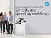 HP Color LaserJet Enterprise LaserJet Enterprise M776dn Multifunction Color Printer, Ethernet Only; Copier, Scanner 3