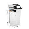 HP Color LaserJet Enterprise LaserJet Enterprise M776dn Multifunction Color Printer, Ethernet Only; Copier, Scanner 9