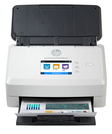 HP ScanJet Enterprise Flow N7000 snw1 Sheet-fed scanner 600 x 600 DPI A4 White 1