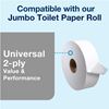TORK Twin Jumbo Bath Tissue Roll Dispenser, 9 inch Single 3