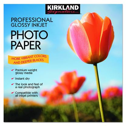 Inkjet Photo Paper, 13 x 19, Glossy White, 50 Sheets/Box 1