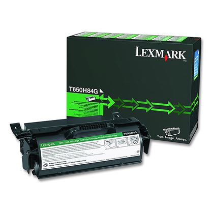 T650H84G Toner, 25,000 Page-Yield, Black 1