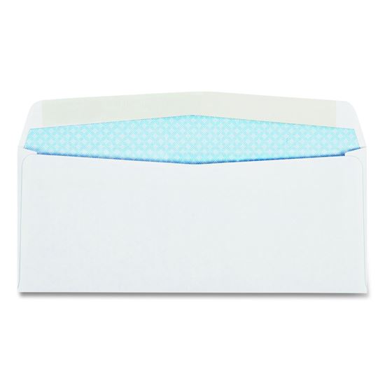Double Window Security-Tinted Check Envelope, #8 5/8, Commercial Flap, Gummed Closure, 3.63 x 8.63, White, 550/Box 1