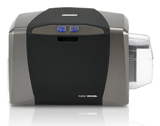 Fargo DTC1250e plastic card printer Dye-sublimation/Resin Thermal transfer Color 300 x 300 DPI 1