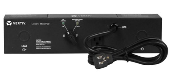 Vertiv MP2-115A power distribution unit (PDU) 8 AC outlet(s) 2U Black 1