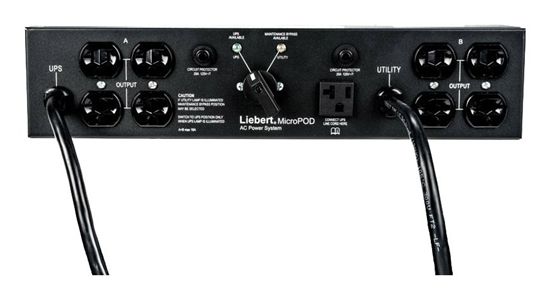 Vertiv MicroPOD power distribution unit (PDU) 2U Black 1