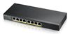 Zyxel GS1915-8EP network switch Managed L2 Gigabit Ethernet (10/100/1000) Power over Ethernet (PoE) Black 1
