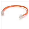 C2G 6" Cat6 networking cable Orange 5.91" (0.15 m) U/UTP (UTP)1