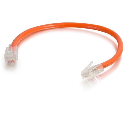 C2G 6" Cat6 networking cable Orange 5.91" (0.15 m) U/UTP (UTP)1