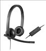 Logitech USB Headset H570e Wired Head-band Office/Call center Black1