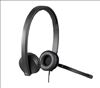 Logitech USB Headset H570e Wired Head-band Office/Call center Black4