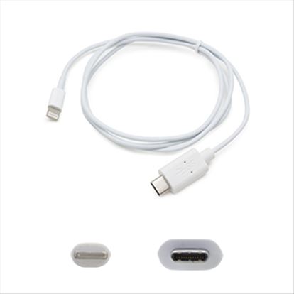 AddOn Networks USB 3.1 (C) - Lightning, 1m 39.4" (1 m) White1