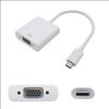 AddOn Networks USB 3.1 (C) - VGA, 0.2m USB graphics adapter White1