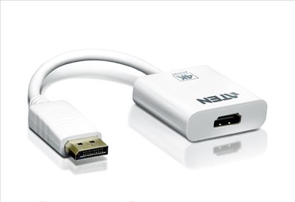 ATEN DisplayPort/HDMI HDMI Type A (Standard) White1