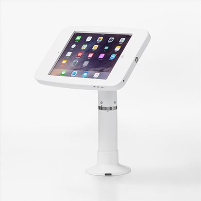 ArmorActive Pipeline Kiosk White Tablet Multimedia stand1