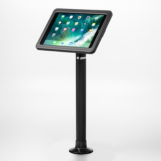 ArmorActive Pipeline Kiosk Black Tablet Multimedia stand1