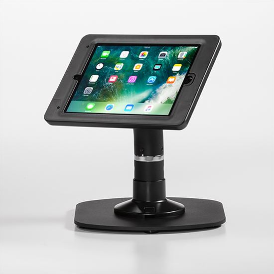 ArmorActive Pipeline Kiosk Black Tablet Multimedia stand1