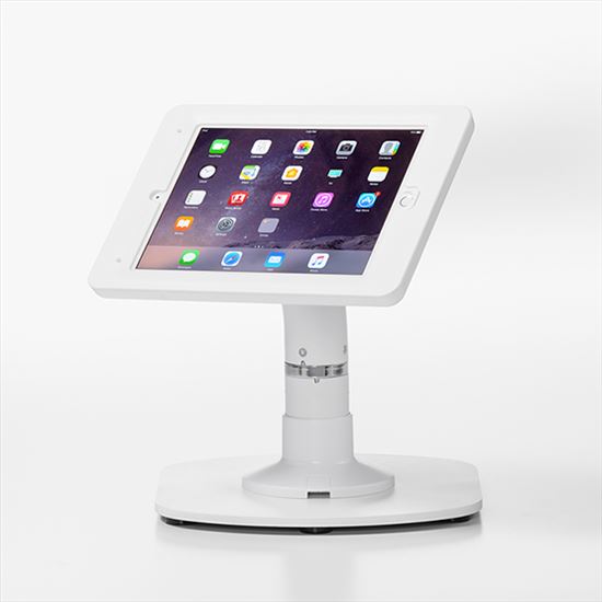 ArmorActive Pipeline Kiosk White Tablet Multimedia stand1