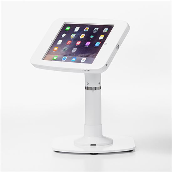 ArmorActive Pipeline Kiosk White Tablet Multimedia stand1