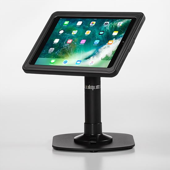 ArmorActive Pipeline Kiosk Black Tablet Multimedia stand1