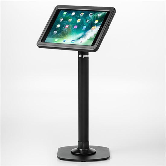 ArmorActive Pipeline Kiosk Black Tablet Multimedia stand1