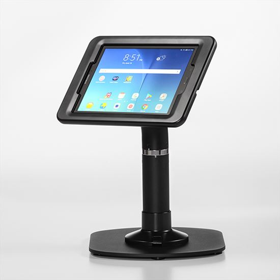 ArmorActive Pipeline Kiosk Black Tablet Multimedia stand1