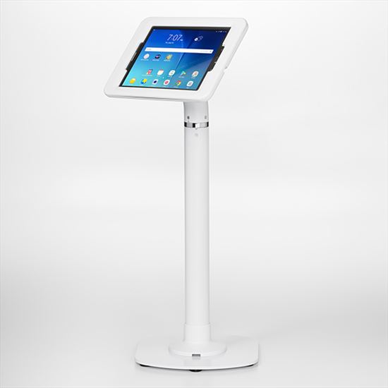 ArmorActive Pipeline Kiosk White Tablet Multimedia stand1