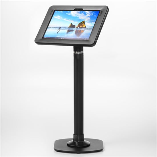 ArmorActive Pipeline Kiosk Black Tablet Multimedia stand1