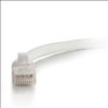 C2G 6" Cat5e networking cable White 5.91" (0.15 m) U/UTP (UTP)3