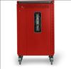 Bretford Core X Portable device management cart Red2