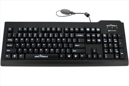 Seal Shield Silver Seal keyboard USB QWERTY US English Black1